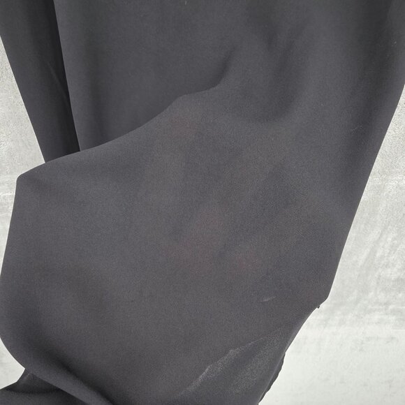 Torrid Fishnet Mesh Raglan Sleeve Blouse 3 Black Semi Sheer Goth Witchcore Biker - Picture 9 of 10